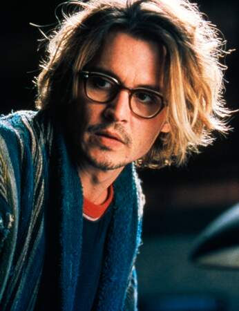 Johnny Depp en 2003 sur le tournage de Fenêtre secrète