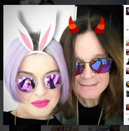 Pâques chez les Osbourne, Kelly et Ozzy en mode lapins sataniques