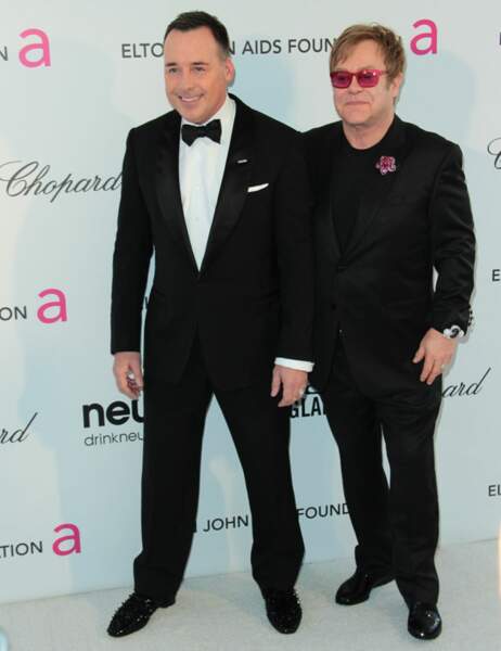 David Furnish et Elton John