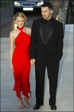 Kylie Minogue et Olivier Martinez en couple de 2003 à 2007