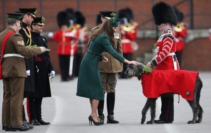 Kate Middleton fête la Saint Patrick 