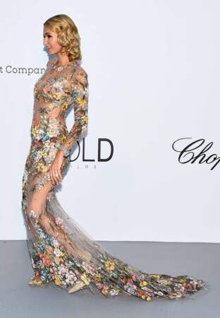 Gala de l'amfAR à Cannes : Paris Hilton