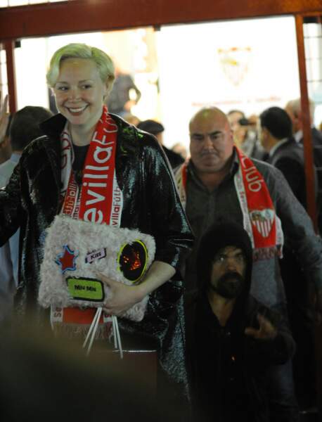 Les acteurs de Game of Throne assistent a un match de foot à Séville