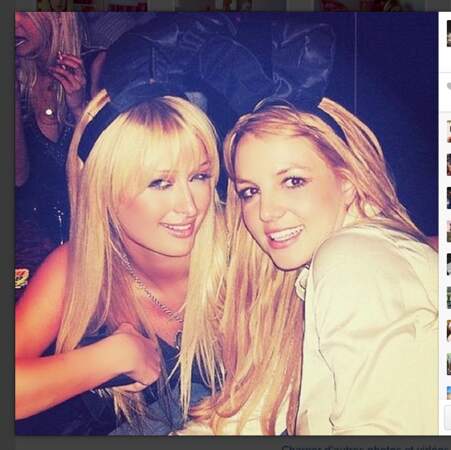 Paris Hilton et Britney Spears en lapines coquines
