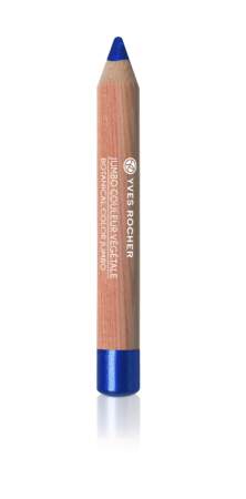 Crayon yeux Jumbo Couleur Végétale. Bleu Anémone Nacré, 9,90€, Yves Rocher.