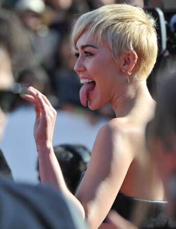 Miley Cyrus, toujours la langue bien pendue !