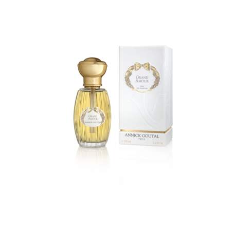 Eau de parfum Grand Amour, 100 ml 130€, Annick Goutal.