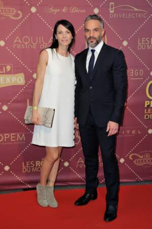 Philippe Bas et Laetitia Fourcade aux Gold Prix De La TNT 2016