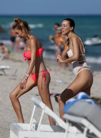 Les sœurs de Gigi et Bella Hadid en maillot de bain : Marielle et Alana Hadid à Miami