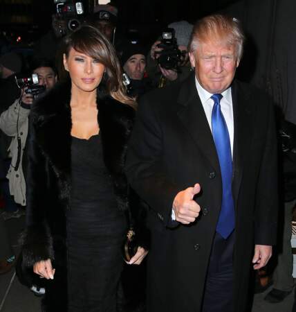 Melania & Donald Trump en 2013