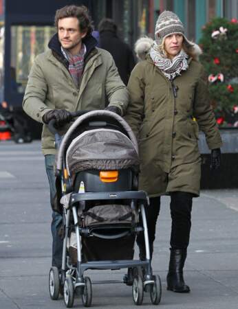 Claire Danes, son mari Hugh Dancy et leur petit Cyrus