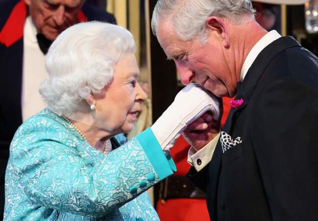 L'anniversaire de la reine d'Angleterre au château de Windsor