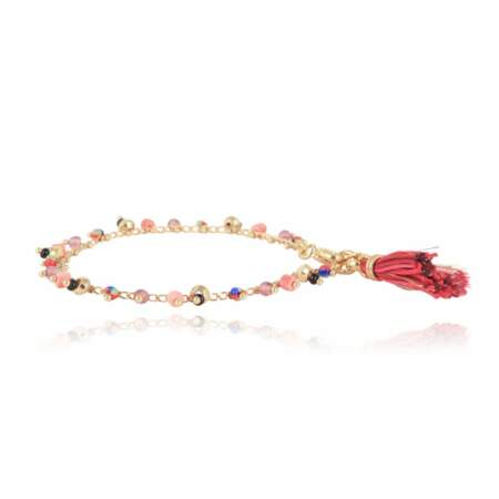 Saint-Valentin : Bracelet Gipsy grandes perles, Gas bijoux, 65 euros