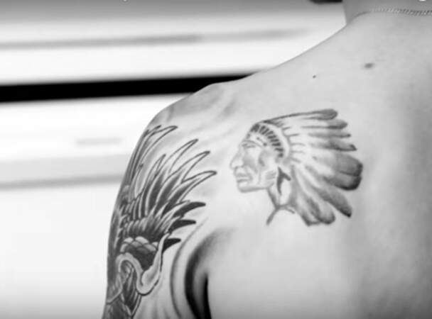 Justin Bieber : le tatouage indien représentant son grand-père (fan des Stratford Cullitons)
