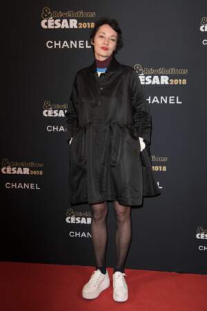 Jeanne Balibar à la soirée des Révélations des César 2018, le 15 janvier
