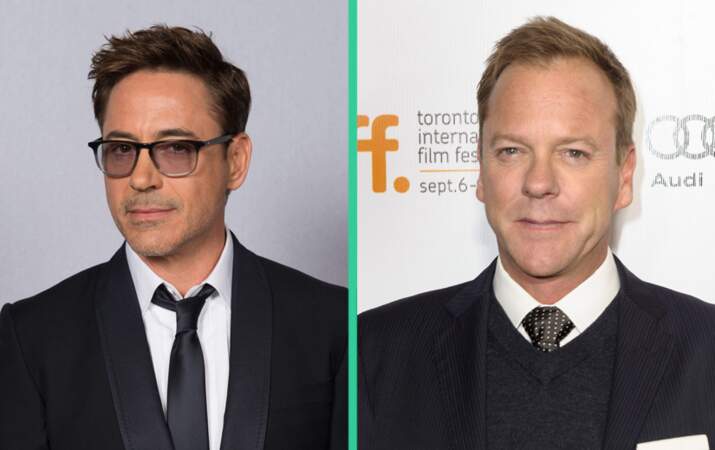 Ces superstars avaient été colocataires avant de devenir célèbres : Robert Downey Jr. et Kiefer Sutherland