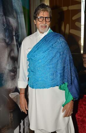 7ème place ex-aequo pour l'acteur indien Amitabh Bachnan avec 33,5 millions de dollars