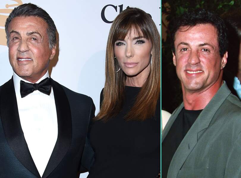 Sylvester Stallone aujourd'hui à 69 ans et à 47 ans, l'âge actuel de sa femme Jennifer Flavin