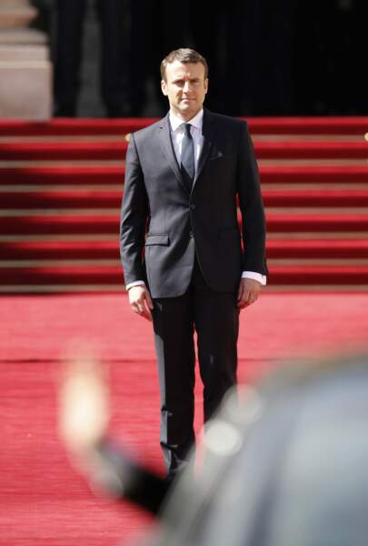 Emmanuel Macron, le président de la République