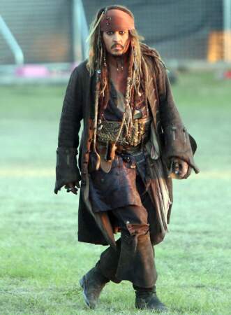 Pas de problème pour rentrer dans son habit de Jack Sparrow en juillet