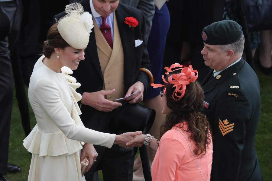 Kate Middleton à la garden party de Buckingham Palace