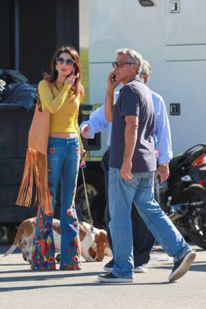 Amal et George Clooney à Los Angeles