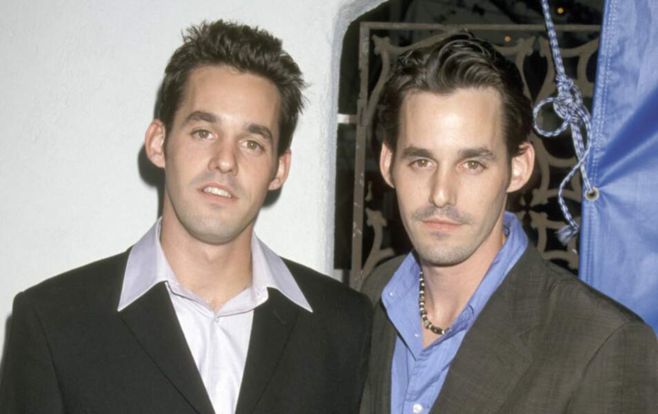 Nicholas (à droite) et son jumeau Kelly Donovan qui a joué dans un épisode de Buffy 