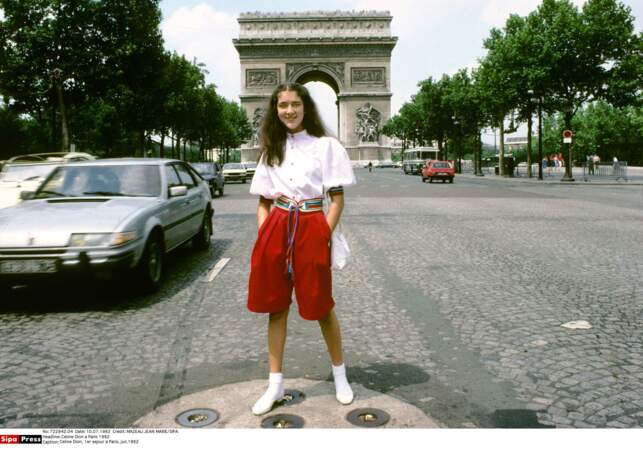 Céline Dion en jupe-culotte, une valeur sûre des années 80