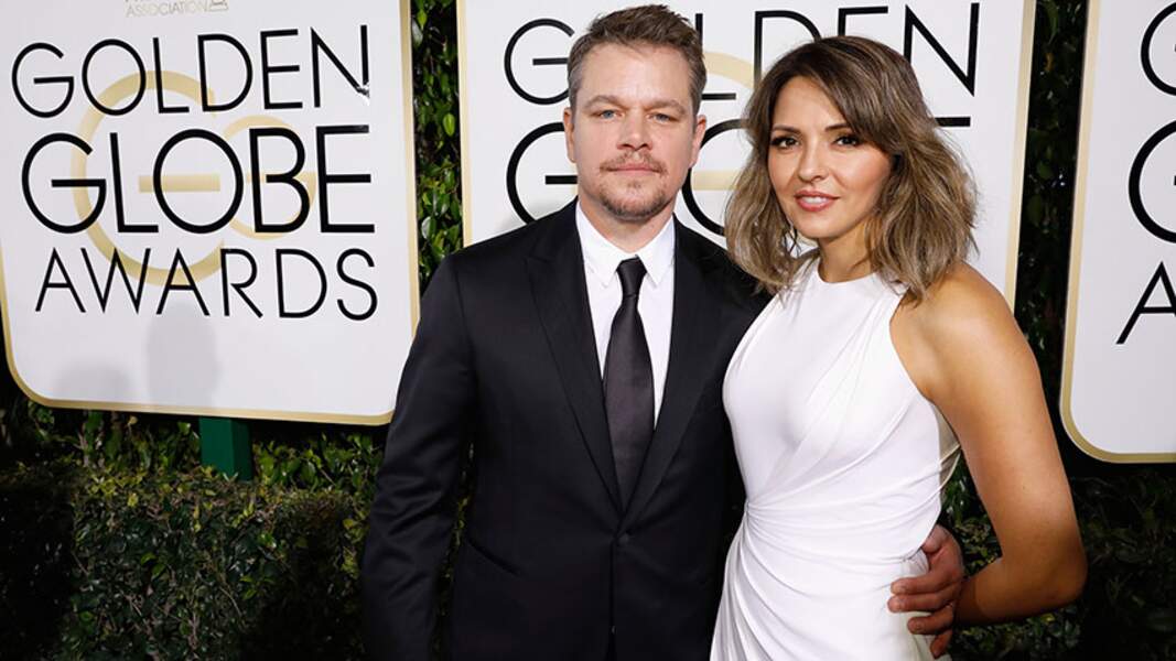 De sa rencontre avec sa femme Luciana Barroso, Matt Damon dit : "Elle était serveuse dans un bar...