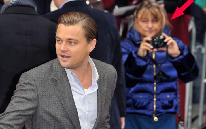 Leonardo DiCaprio et sa maman Irmelin à la conférence de presse de Shutter Island à Berlin le 14 février 2010