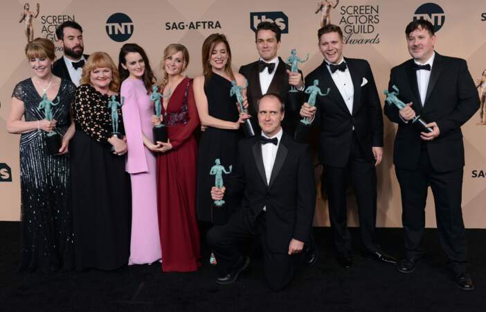 Meilleure distribution pour une série dramatique : Downton Abbey