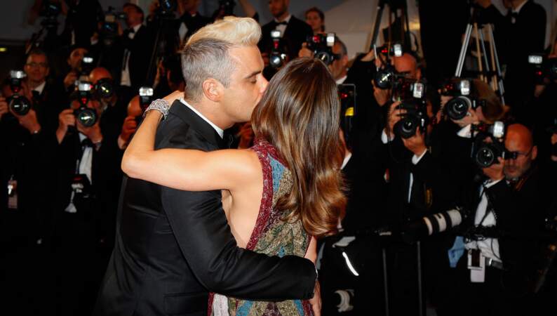 Robbie Williams et sa femme Ayda Field