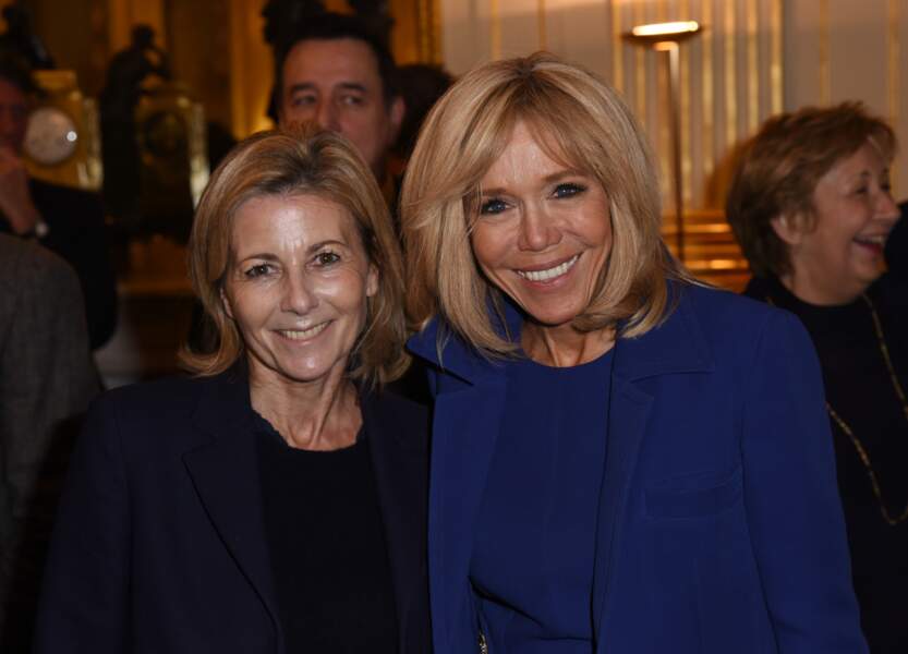 Brigitte Macron et Claire Chazal, ministère de la Culture