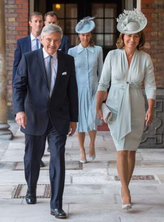 Baptême du prince Louis le 9 juillet 2018 : la famille Middleton arrive à la chapelle Saint-James de Londres