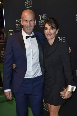 FIFA Football Awards - Zinédine et Véronique Zidane