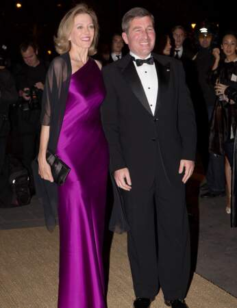 Charles H. Rivkin, l'ambassadeur des Etats-Unis en France et sa femme Susan Tolson