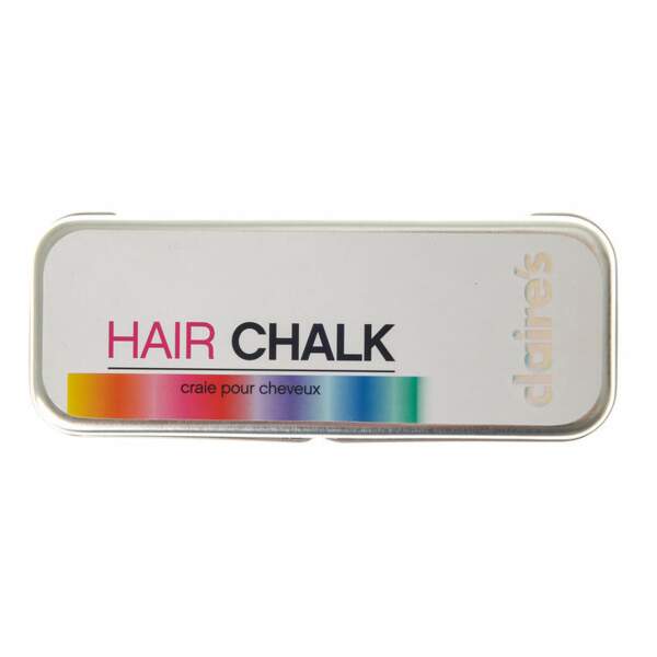 Craies de couleurs pastels pour les cheveux, Claire's, 16,99€