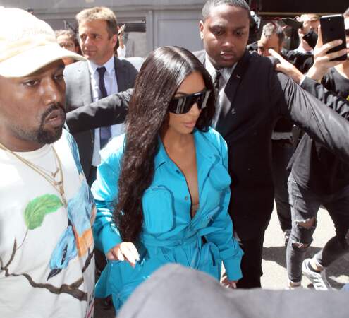 Après deux ans d'absence à Paris, Kim et Kanye crée forcément l'événement