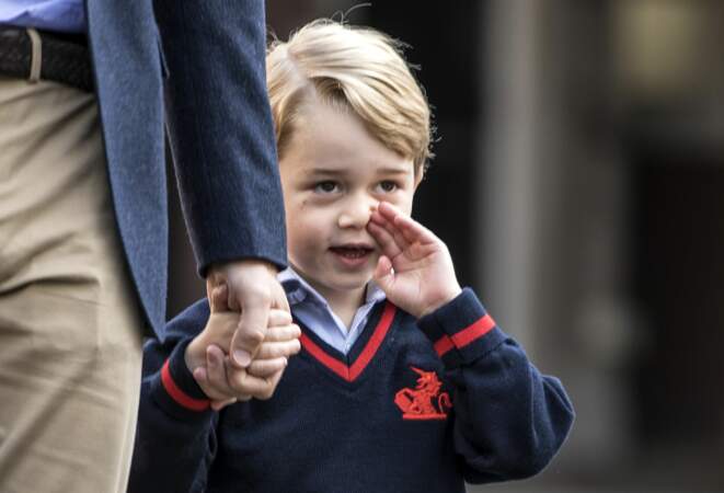 Le prince George fait sa rentrée à Londres