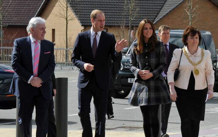 Kate Middleton en visite en Ecosse