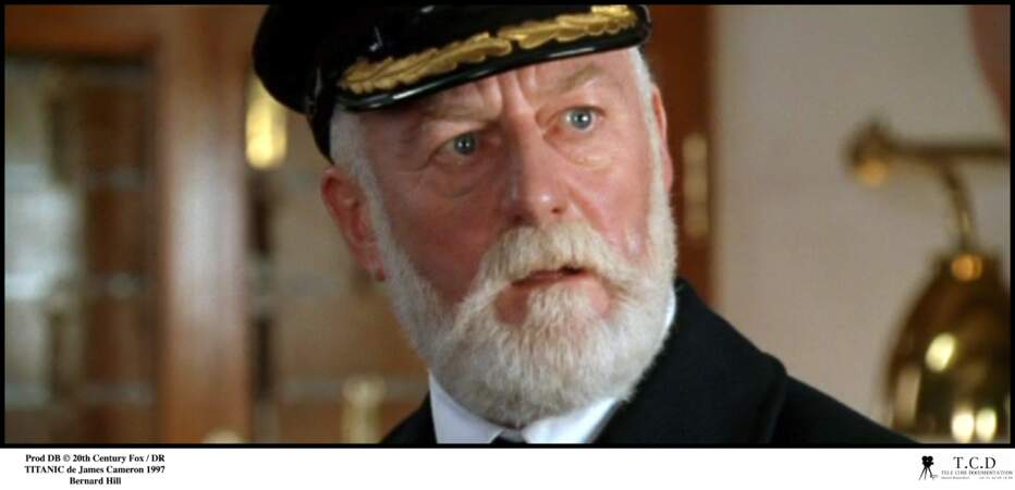 20 ans de Titanic : Bernard Hill alias Capitaine Edward John Smith à 52 ans