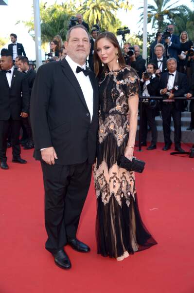 Harvey Weinstein et son épouse Georgina Chapman