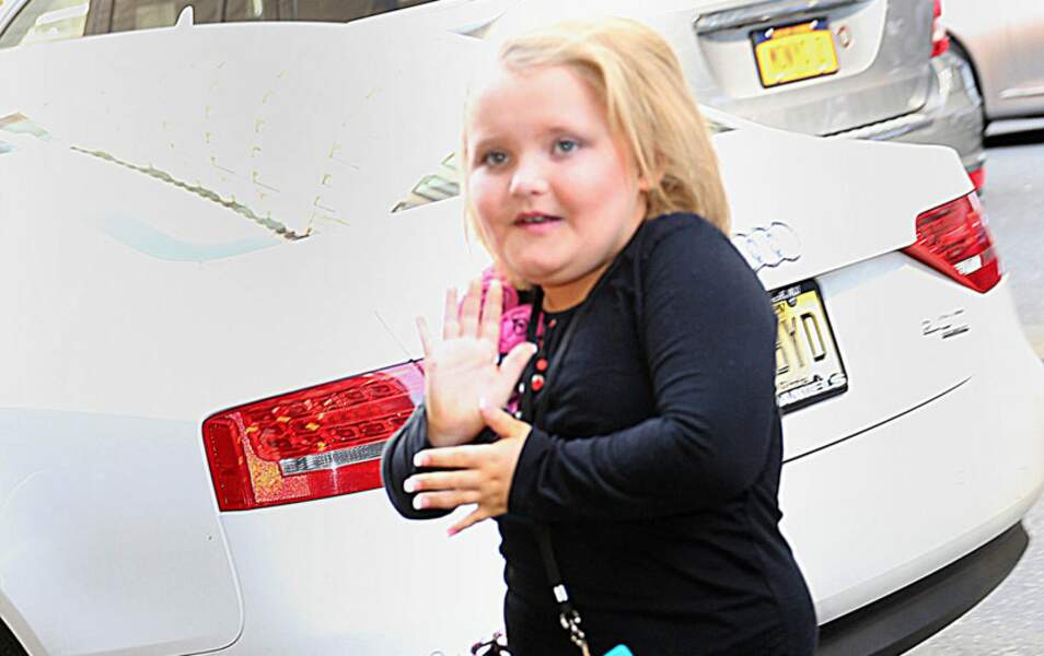5. Honey Boo Boo (une enfant qui a sa propre téléréalité) : 56%