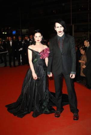 Festival de Cannes : ces couples oubliés et aujourd'hui séparés - Dita Von Teese et Marilyn Manson