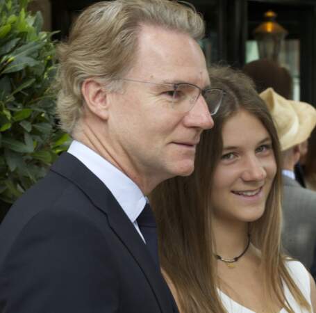 Olivier Royant et sa fille 