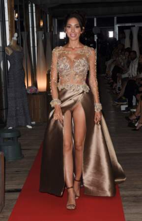 Accident de robe : Farrah Abraham lors d'une soirée pendant le Festival de Cannes