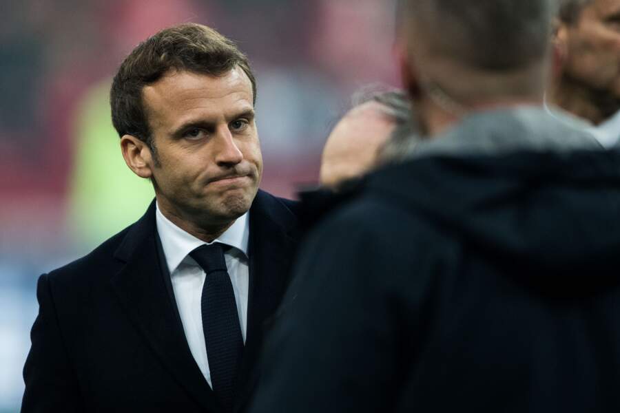 Emmanuel Macron était au Stade de France avec son frère Laurent et ses neveux