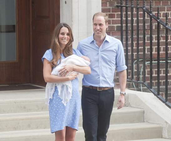 Kate Middleton et le prince William : le prince George est né le 22 juillet 2013