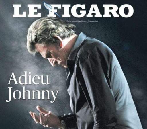 Mort de Johnny Hallyday : Le Figaro, édition du jeudi 7 décembre