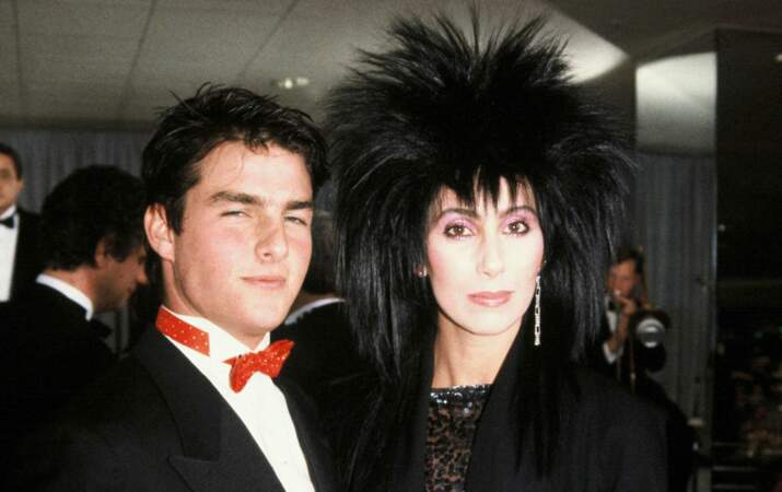 Tom Cruise et Cher en 1985